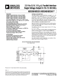 Datasheet AD5323 manufacturer Analog Devices